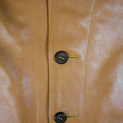 THE YARDMAN COSSACK JACKET SADDLE TAN