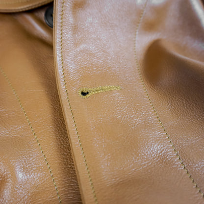 THE YARDMAN COSSACK JACKET SADDLE TAN