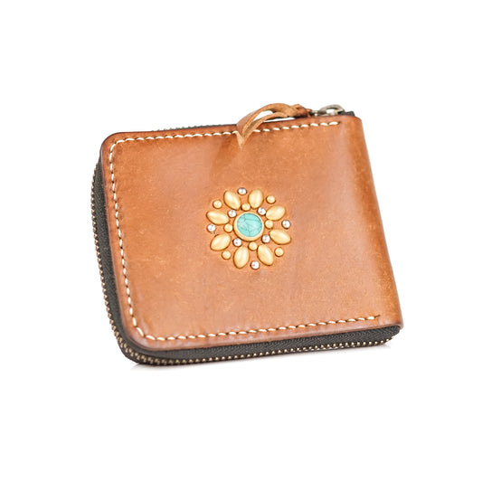 Kayan Thorn Zip Cognac Pueblo
