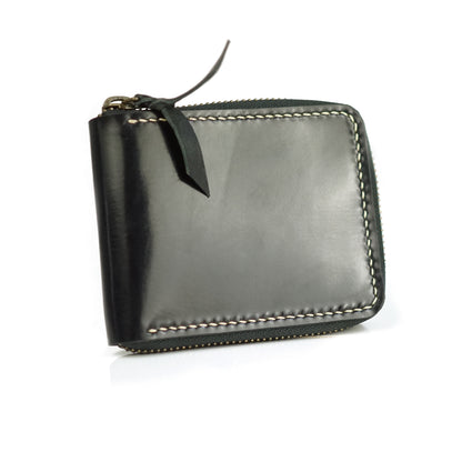 Kayan Thorn Zip Black Shinki Cordovan