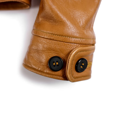 THE YARDMAN COSSACK JACKET SADDLE TAN