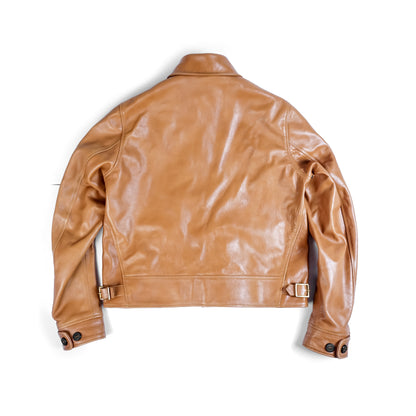 THE YARDMAN COSSACK JACKET SADDLE TAN
