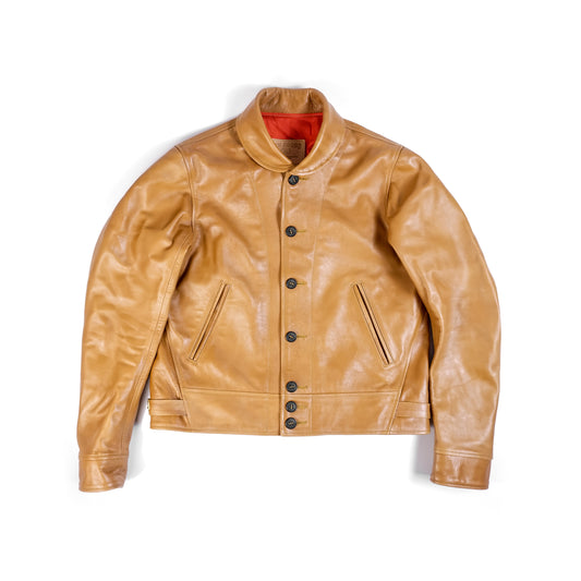 THE YARDMAN COSSACK JACKET SADDLE TAN