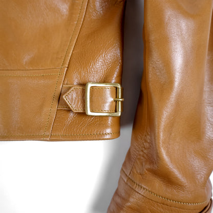 THE YARDMAN COSSACK JACKET SADDLE TAN