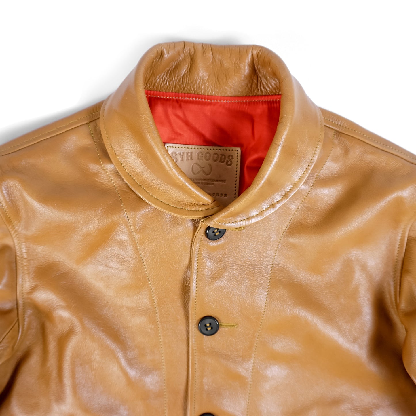 THE YARDMAN COSSACK JACKET SADDLE TAN