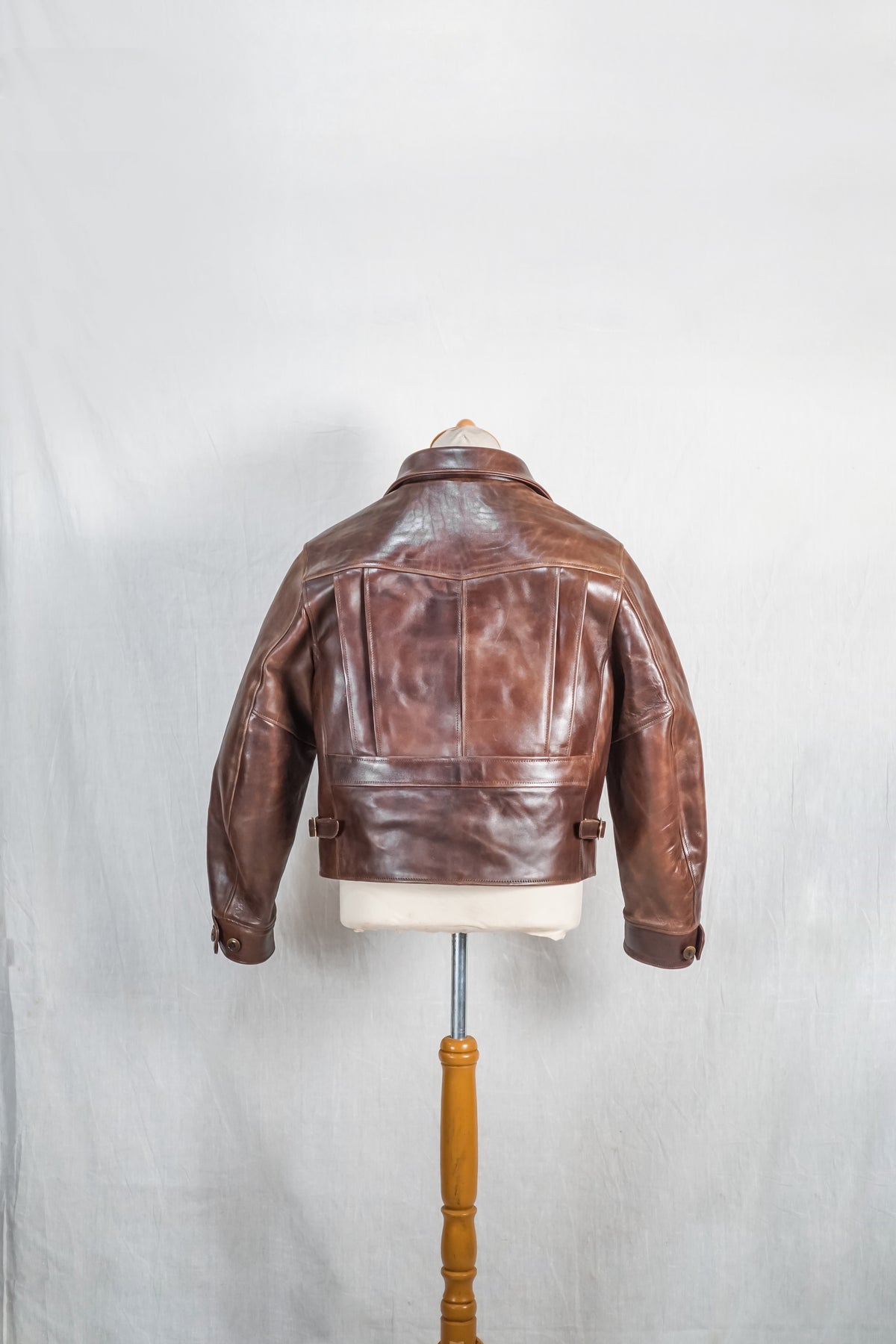 ROADMASTER 40'S D-POCKET RIDER JACKET DARK BROWN