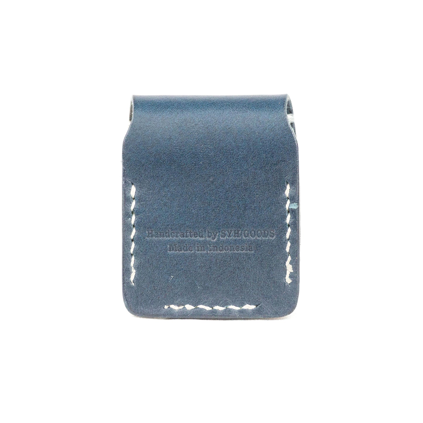 SYH ZIPPO LEATHER CASE BLUE