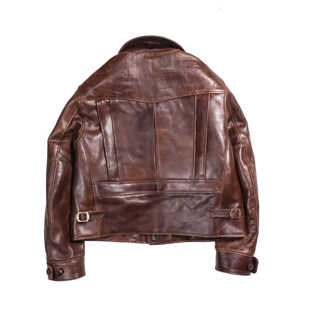 ROADMASTER 40'S D-POCKET RIDER JACKET DARK BROWN