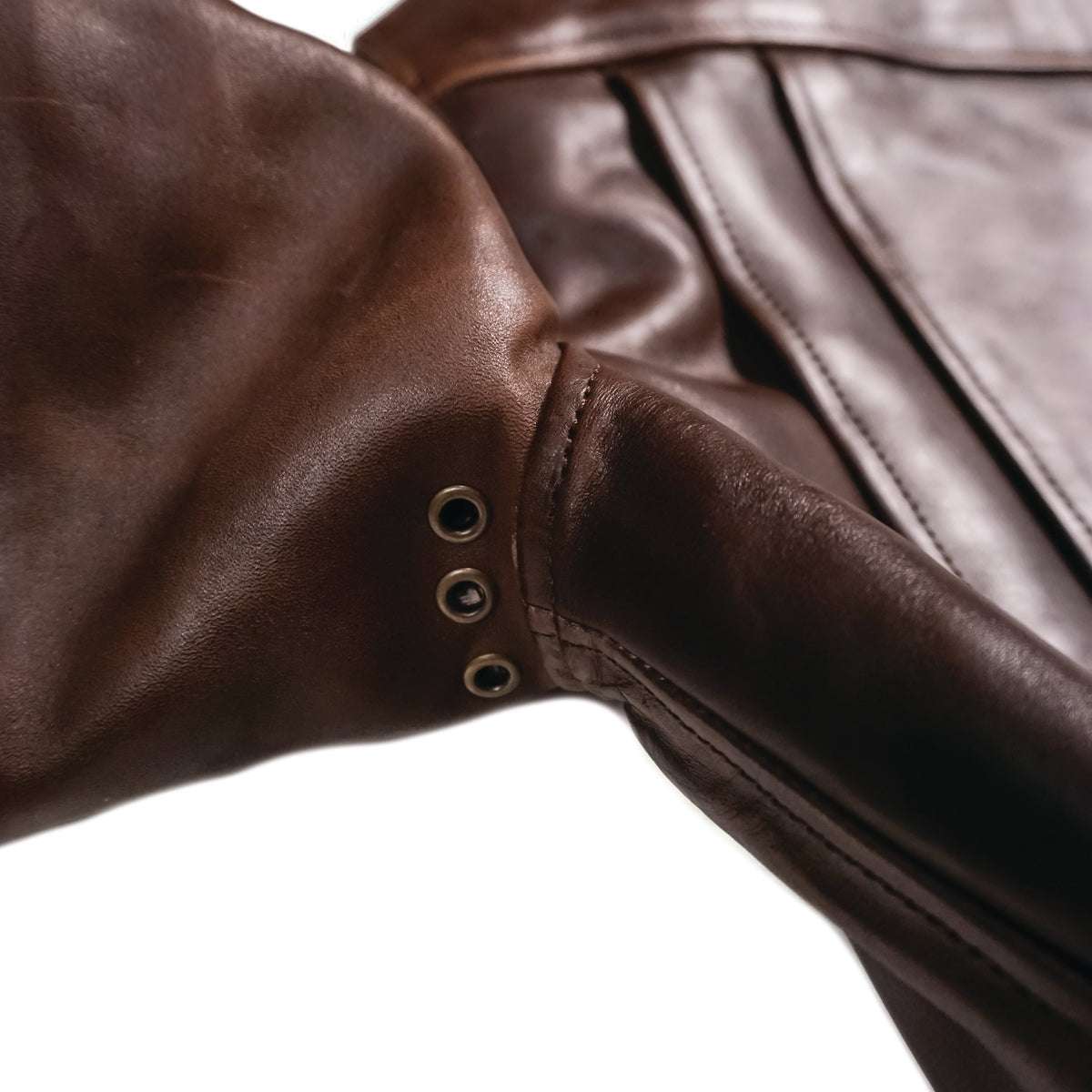 ROADMASTER 40'S D-POCKET RIDER JACKET DARK BROWN
