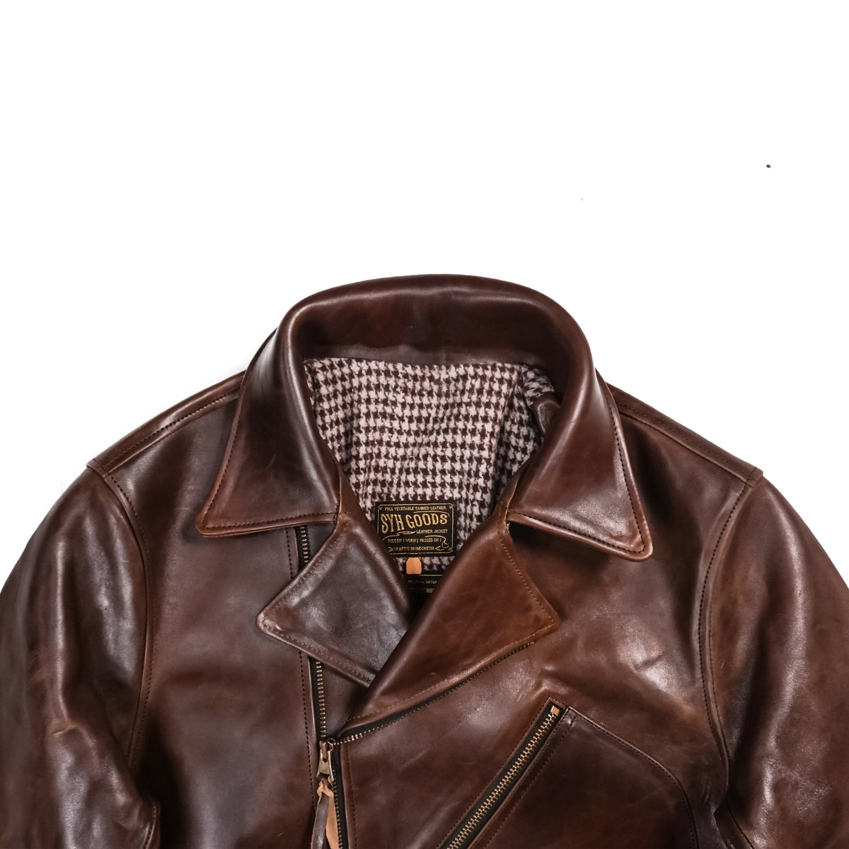 ROADMASTER 40'S D-POCKET RIDER JACKET DARK BROWN