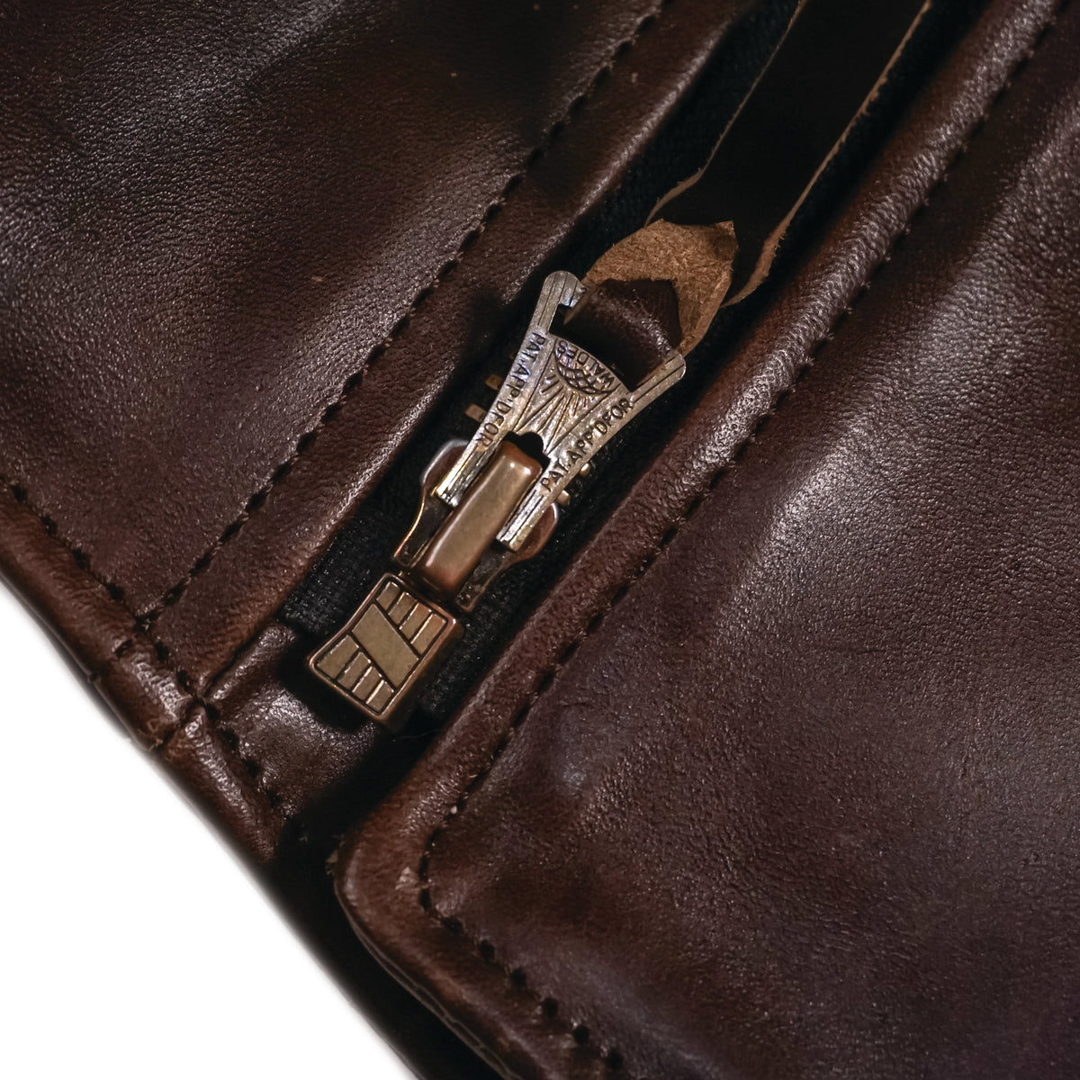 ROADMASTER 40'S D-POCKET RIDER JACKET DARK BROWN